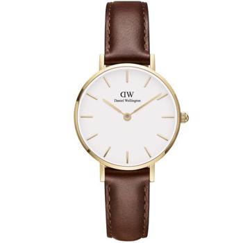 Daniel Wellington Petite St Mawes dameur med læderrem